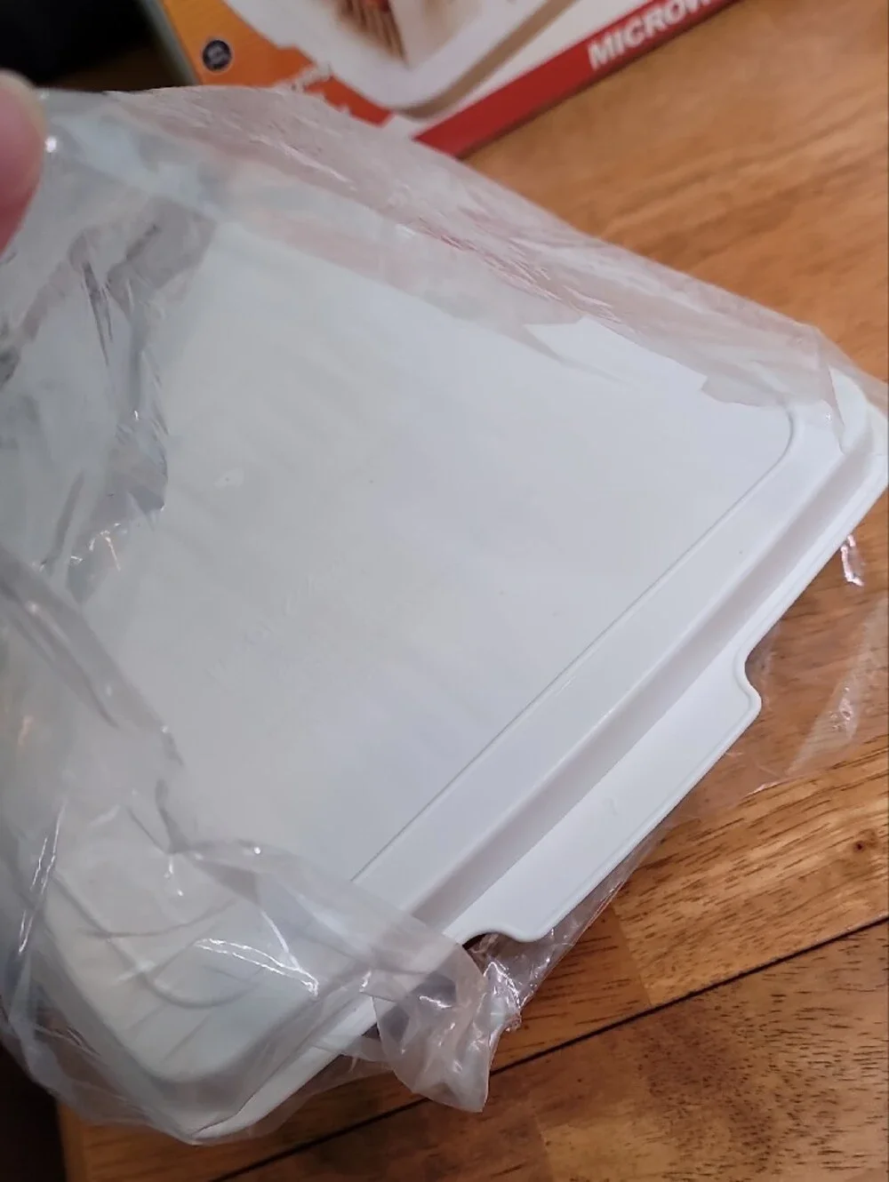 Microwave Bacon Tray - White